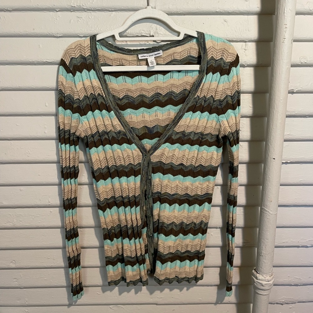 button up sweater